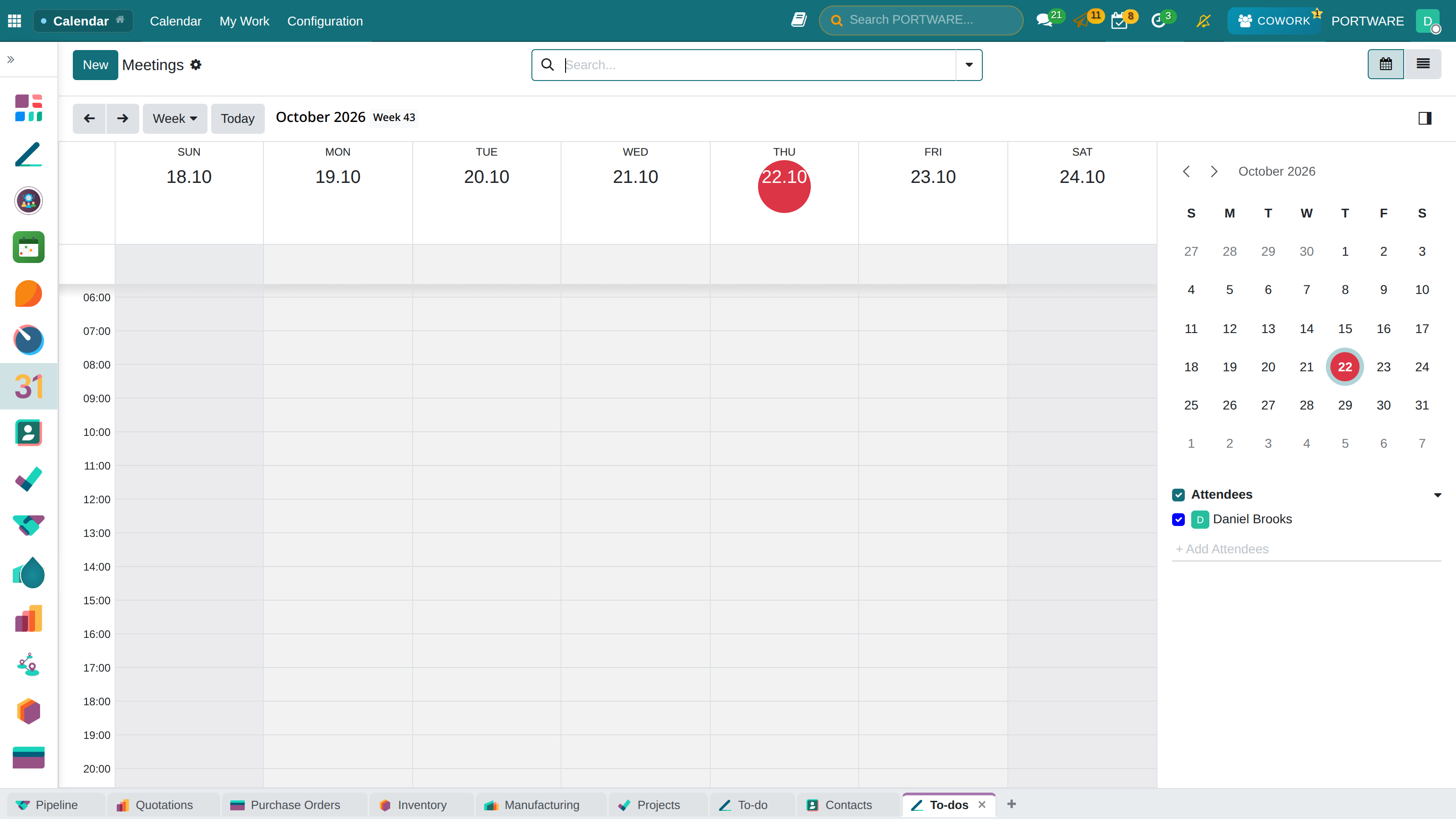 Calendar Kanban View