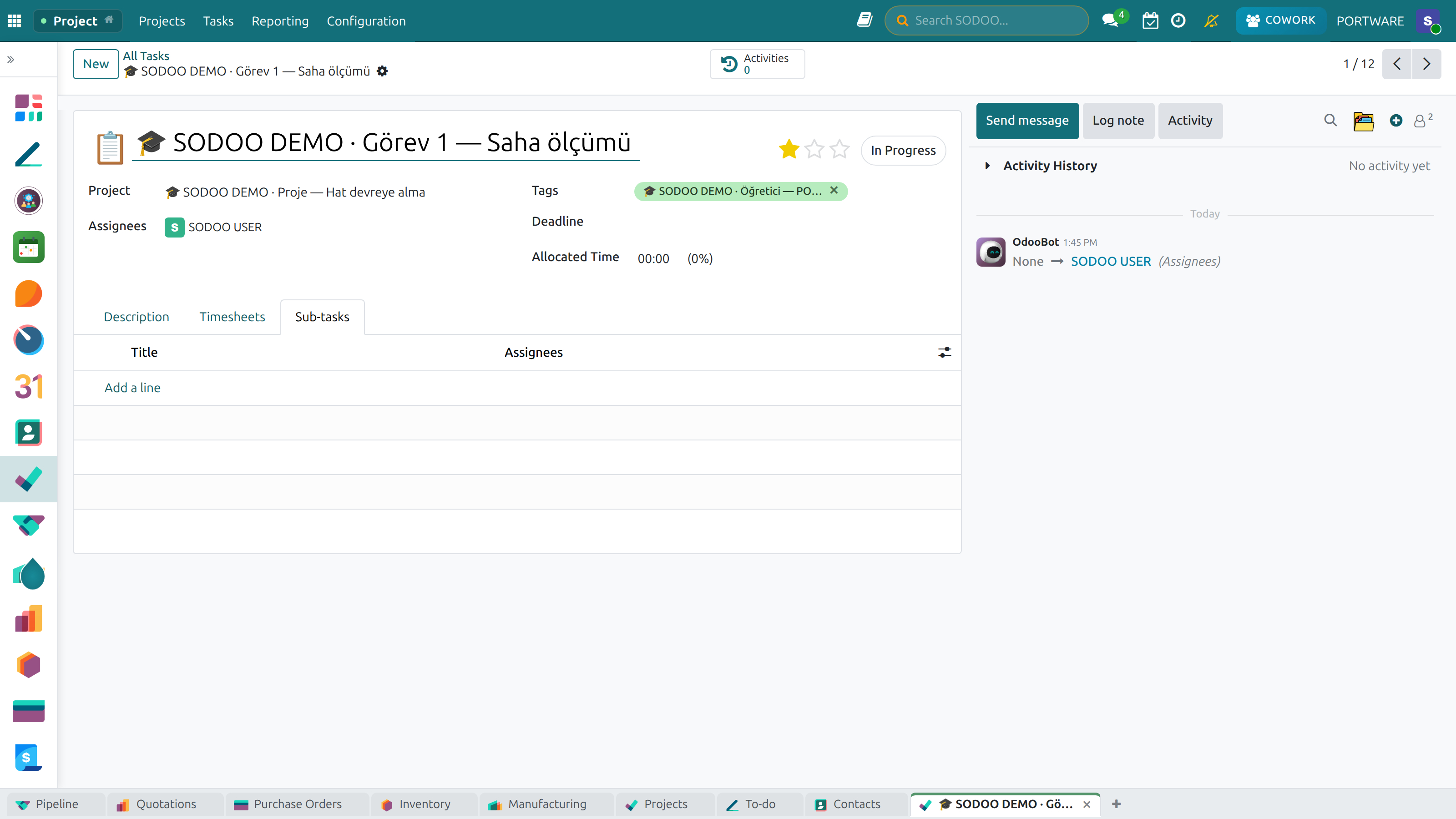 Sub-tasks